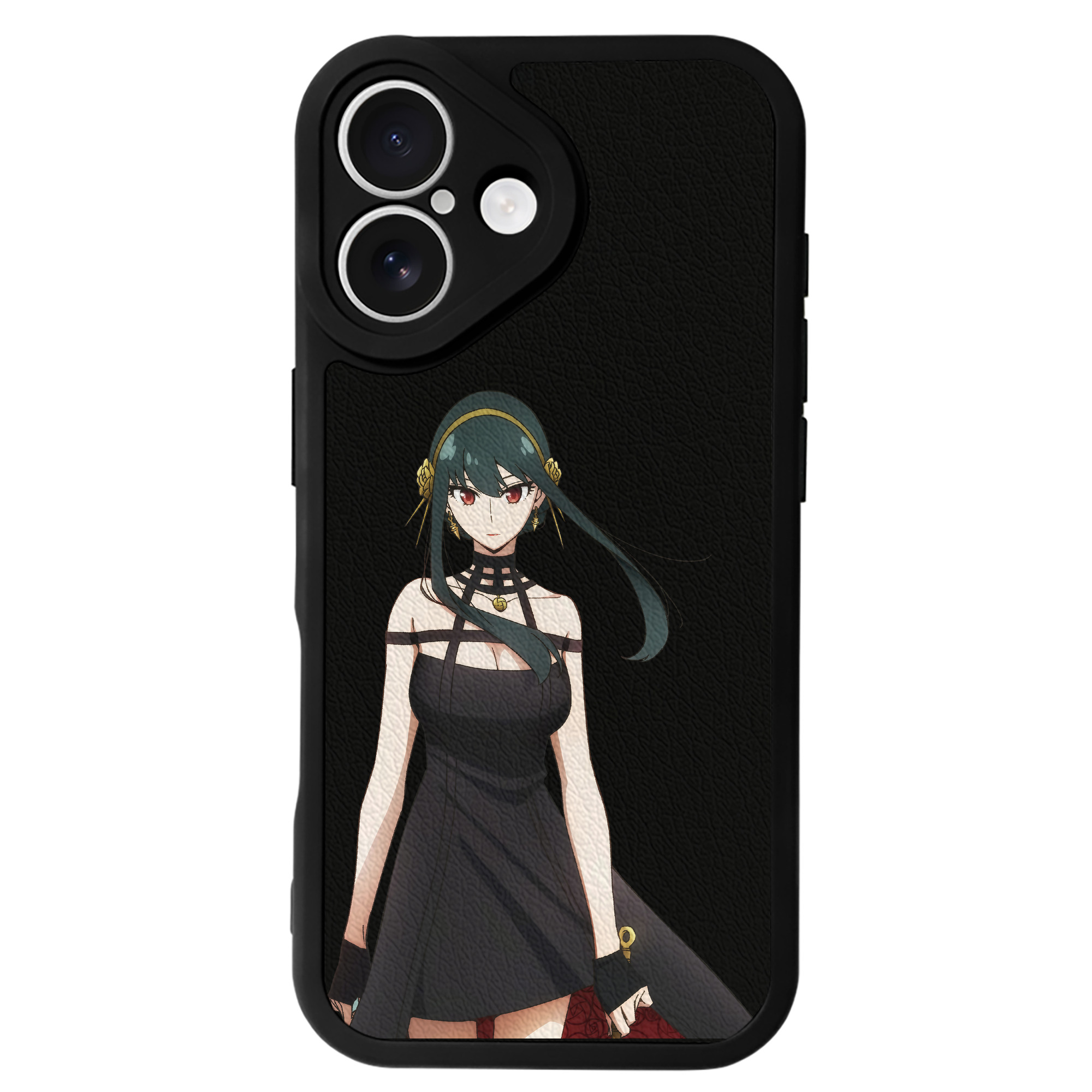 （画像用） SPY×FAMILY间谍家家酒 【iPhone 16シリーズ対応】シリコンスマホケース（レザー調） 材質：シリコン